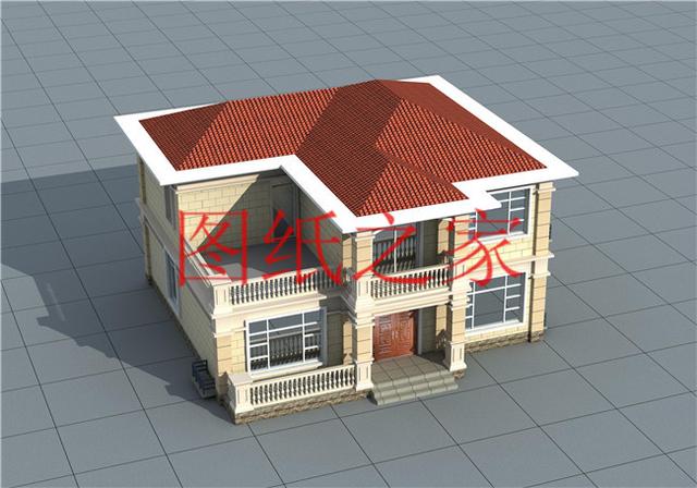 占地130平米左右的農(nóng)村二層別墅，造價只要25萬，經(jīng)濟又實惠！