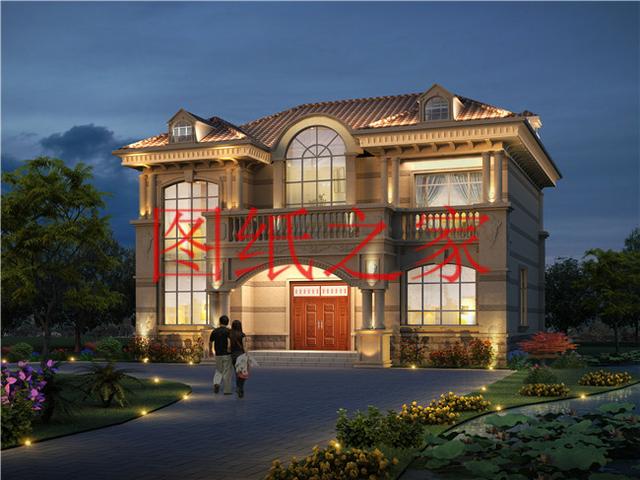 占地130平米左右的農(nóng)村二層別墅，造價只要25萬，經(jīng)濟又實惠！