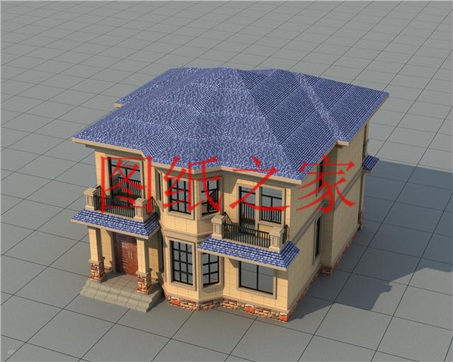 占地130平米左右的農(nóng)村二層別墅，造價只要25萬，經(jīng)濟又實惠！