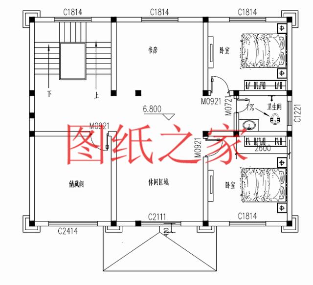 12X12米農(nóng)村三層別墅，經(jīng)典大氣又實用，這樣的設(shè)計你喜歡嗎？