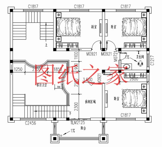 12X12米農(nóng)村三層別墅，經(jīng)典大氣又實用，這樣的設(shè)計你喜歡嗎？