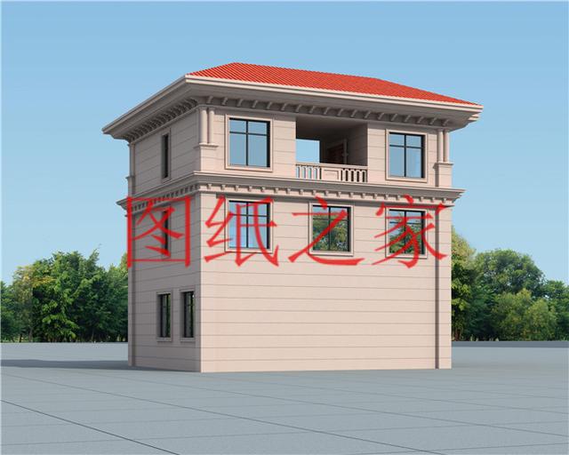 120平米的農(nóng)村三層別墅，造價30萬左右，喜歡就帶回家建房吧！