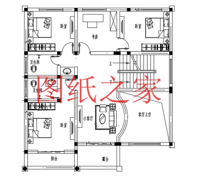 120平米的農(nóng)村三層別墅，造價30萬左右，喜歡就帶回家建房吧！