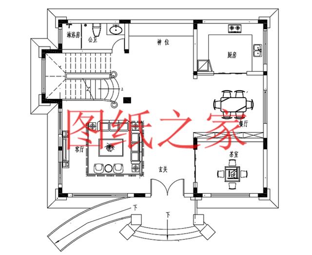 120平米的農(nóng)村三層別墅，造價30萬左右，喜歡就帶回家建房吧！