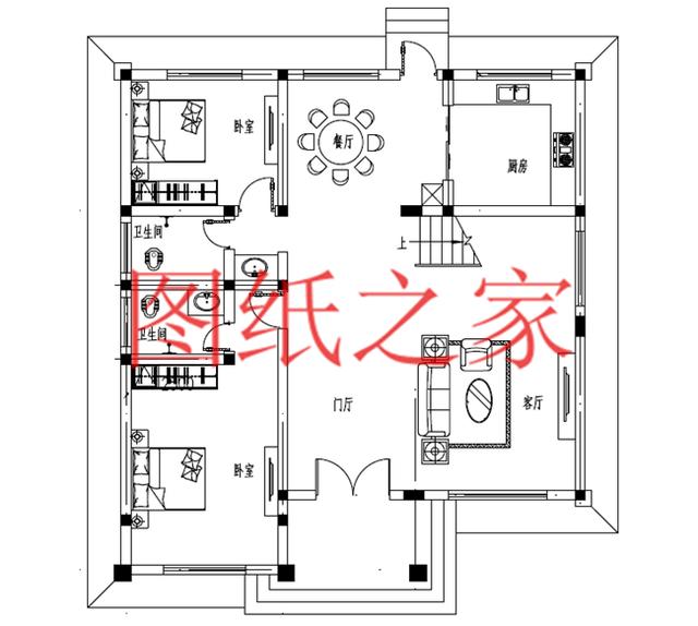 120平米的農(nóng)村三層別墅，造價30萬左右，喜歡就帶回家建房吧！