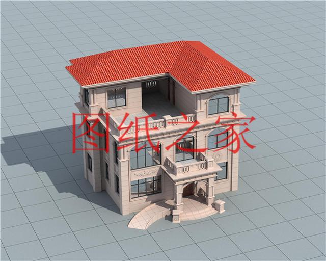 120平米的農(nóng)村三層別墅，造價30萬左右，喜歡就帶回家建房吧！