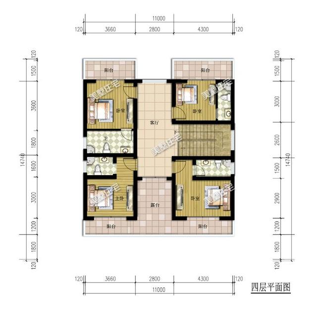 6套帶地下室的農(nóng)村自建小別墅，第六套最好看，但是第二套建的人最多？