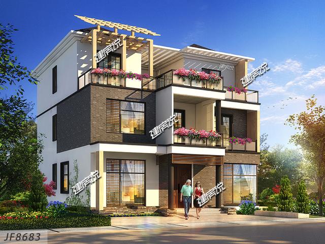 現(xiàn)代風(fēng)農(nóng)村自建小別墅，漂亮的不像實力派，非常受年輕人喜愛！