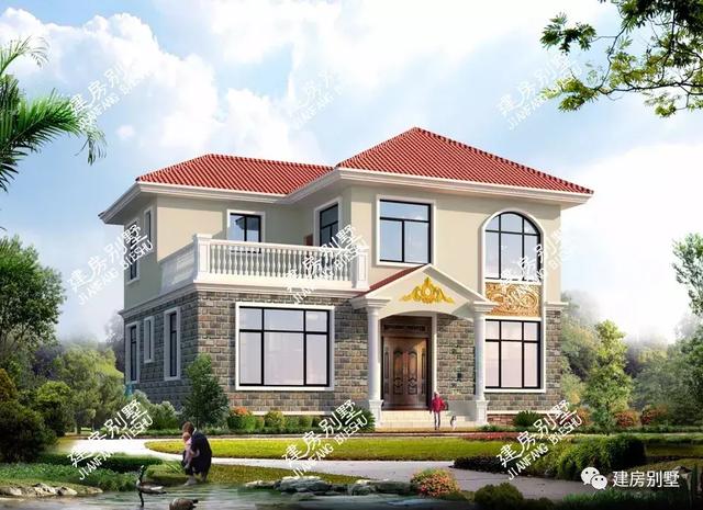 我家的小別墅只花了23萬就建好了，簡約精致，全村僅此一棟