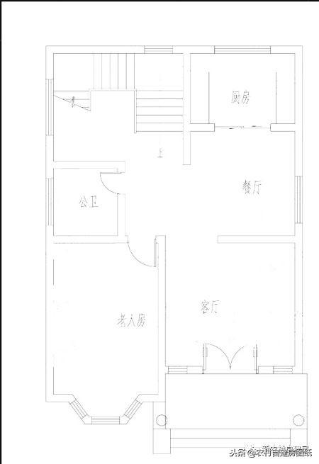 開間很小的二層別墅照樣能美翻天，28萬(wàn)建成主體！