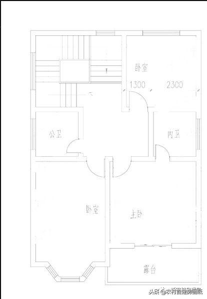 開間很小的二層別墅照樣能美翻天，28萬(wàn)建成主體！