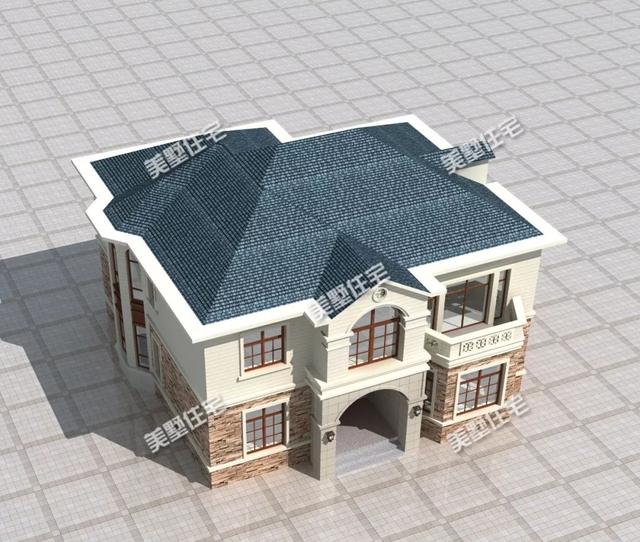 造價(jià)只要30多萬(wàn)的二層農(nóng)村別墅，6臥4衛(wèi)，回鄉(xiāng)建一棟超值