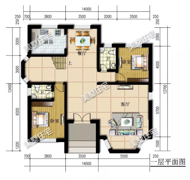 造價(jià)只要30多萬(wàn)的二層農(nóng)村別墅，6臥4衛(wèi)，回鄉(xiāng)建一棟超值