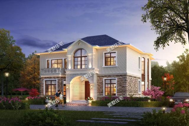 造價(jià)只要30多萬(wàn)的二層農(nóng)村別墅，6臥4衛(wèi)，回鄉(xiāng)建一棟超值