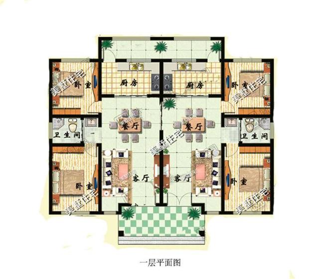 5套一層農(nóng)村自建別墅圖紙，11萬(wàn)建別墅，見(jiàn)過(guò)的都說(shuō)比樓房好