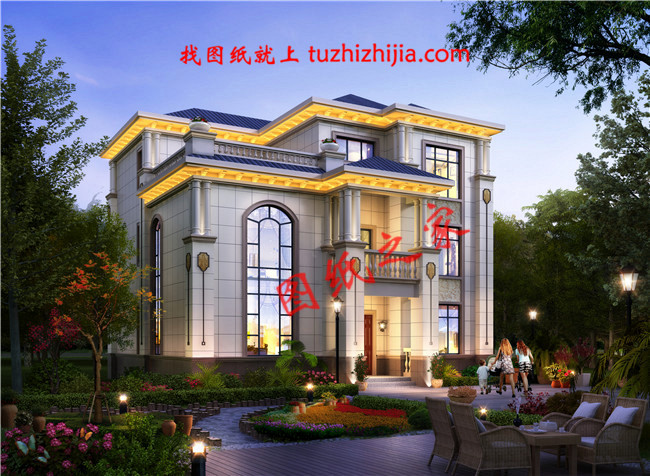 8套新農(nóng)村二層半別墅圖片設(shè)計(jì)，有適合你家的嗎？