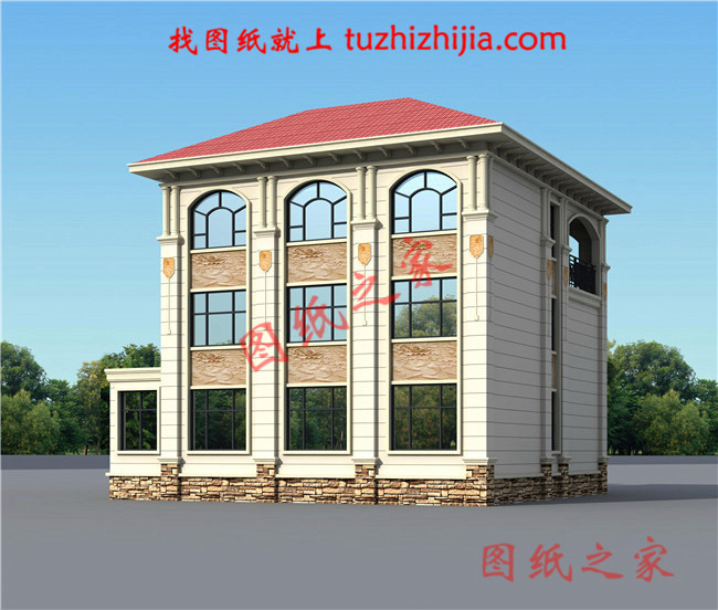 8套新農(nóng)村二層半別墅圖片設(shè)計(jì)，有適合你家的嗎？