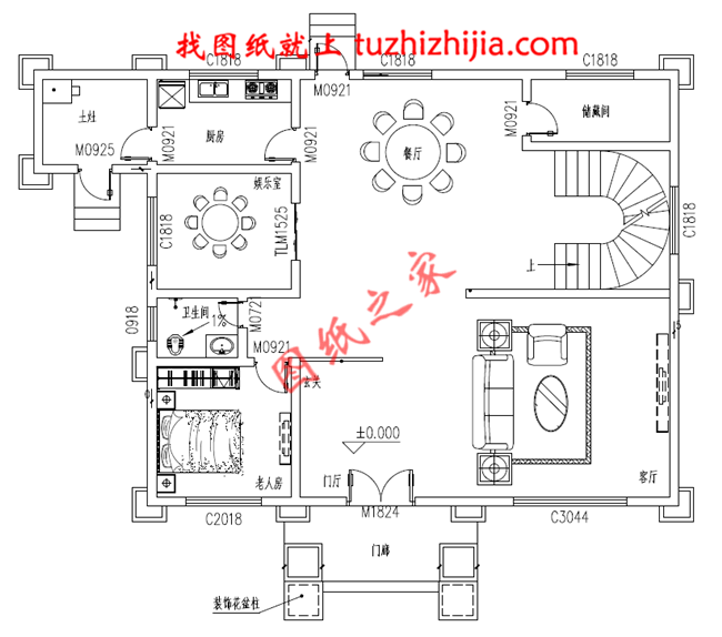 8套新農(nóng)村二層半別墅圖片設(shè)計(jì)，有適合你家的嗎？
