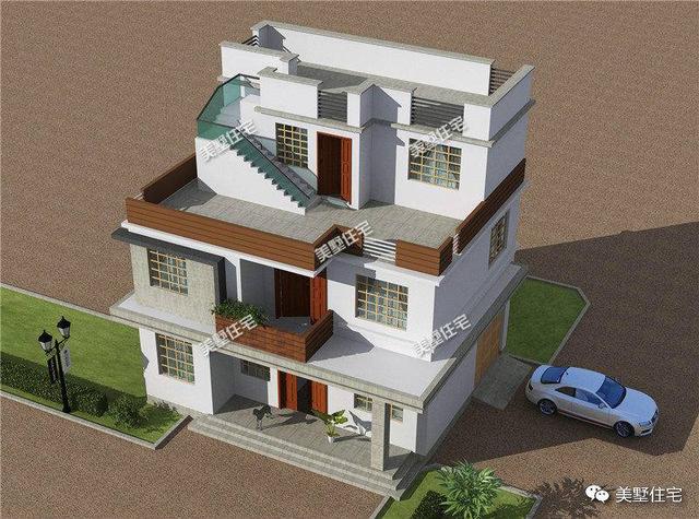 造價只有20萬的農村自建別墅設計，也就只有這5款能做到了！