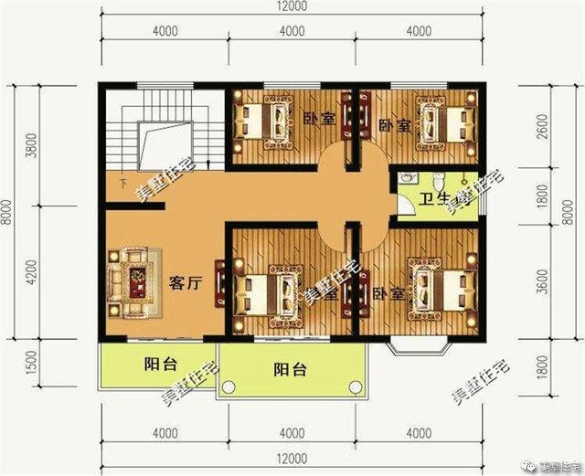 16萬(wàn)就可以建一棟兩層別墅，這4套經(jīng)典戶型方案，父母?jìng)兛隙ㄏ矚g