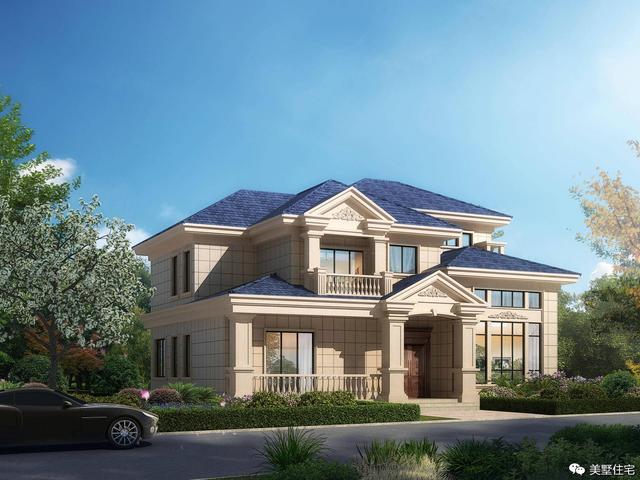 非常標(biāo)準(zhǔn)的5套系農(nóng)村自建別墅設(shè)計，看完你也能建出這么好看房子！