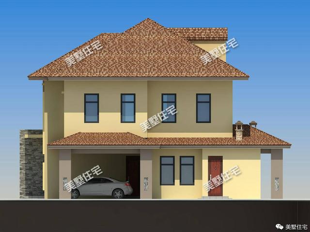 非常標(biāo)準(zhǔn)的5套系農(nóng)村自建別墅設(shè)計，看完你也能建出這么好看房子！