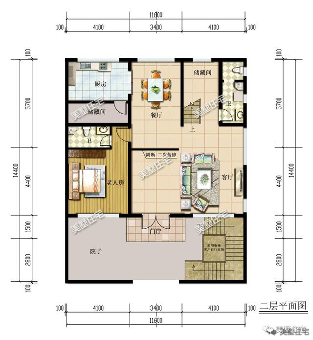 宅基地靠近馬路，不如在一層建個商鋪，不僅能賺錢還漂亮體面