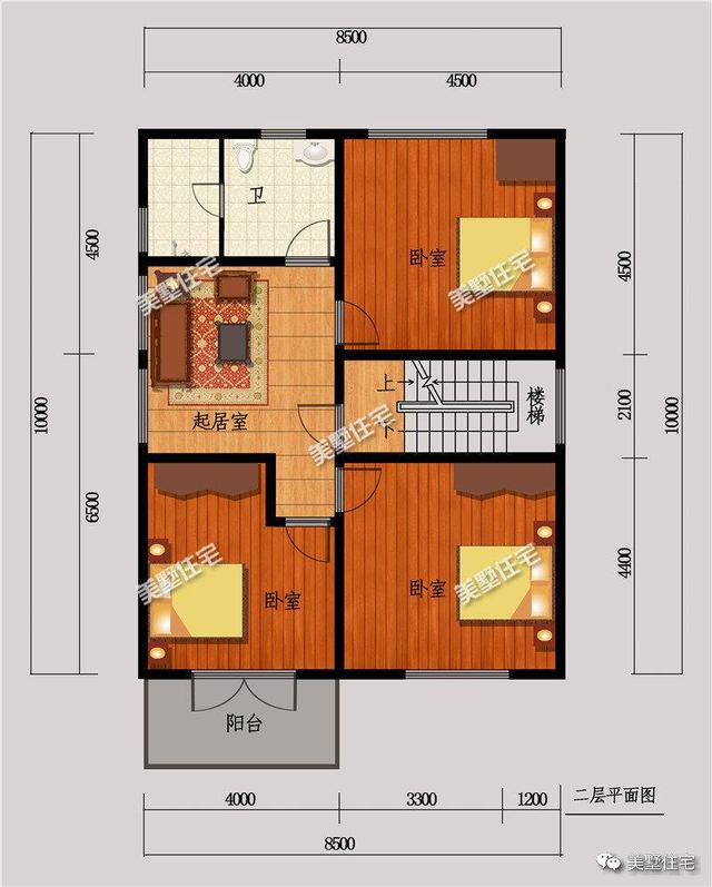 100平米左右的小戶型農(nóng)村自建房，美觀大方，造價(jià)低