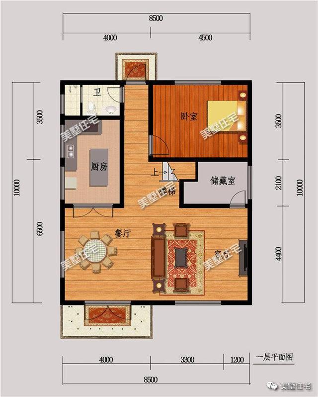 100平米左右的小戶型農(nóng)村自建房，美觀大方，造價(jià)低