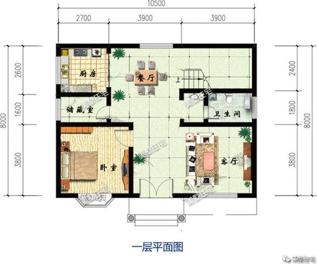 100平米左右的小戶型農(nóng)村自建房，美觀大方，造價(jià)低