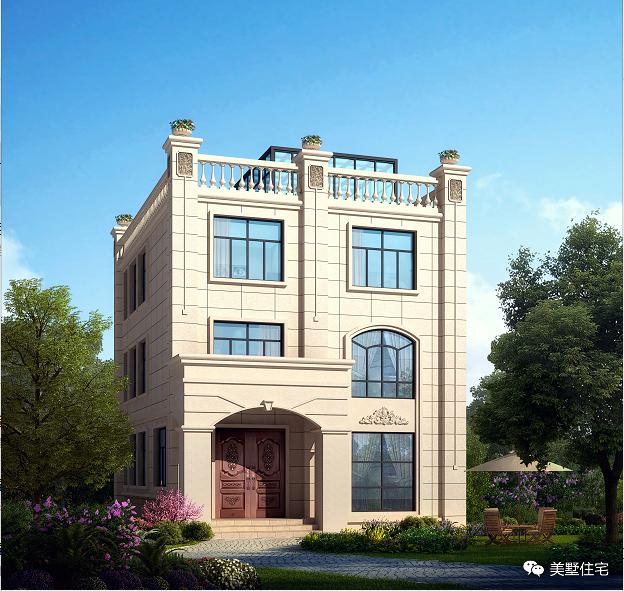 100平米左右的小戶型農(nóng)村自建房，美觀大方，造價(jià)低