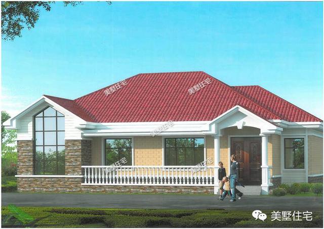 農(nóng)村建房還是一層好，5套平房別墅設(shè)計(jì)，建3只要11萬(wàn)！