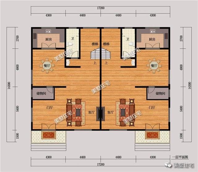農(nóng)村兄弟共建雙拼別墅，全家和睦，村里人都羨慕的不行！