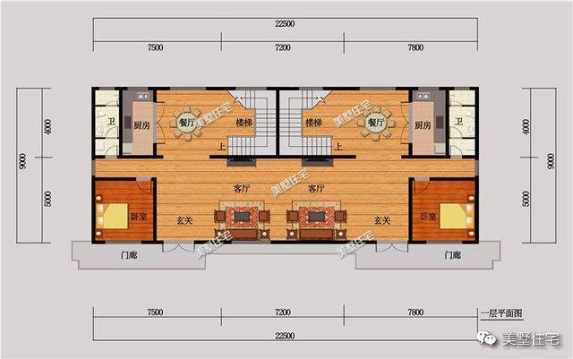 農(nóng)村兄弟共建雙拼別墅，全家和睦，村里人都羨慕的不行！