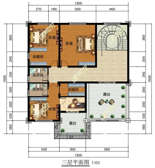 簡(jiǎn)歐風(fēng)三層住宅設(shè)計(jì)圖合集，漂亮又接地氣，值得收藏