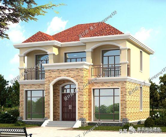 3款二層農(nóng)村小別墅設(shè)計(jì)方案，5、6間臥室，再也不用糾結(jié)建三層了