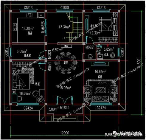 3款二層農(nóng)村小別墅設(shè)計(jì)方案，5、6間臥室，再也不用糾結(jié)建三層了