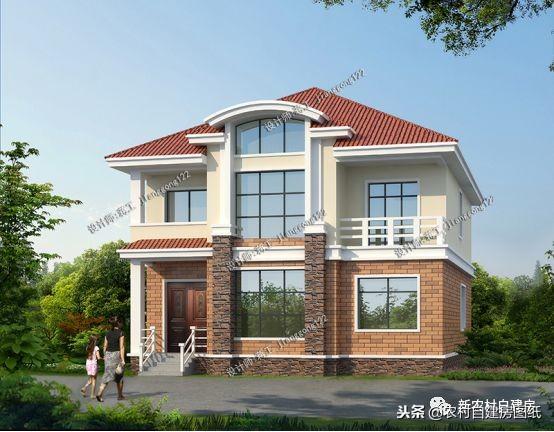 3款二層農(nóng)村小別墅設(shè)計(jì)方案，5、6間臥室，再也不用糾結(jié)建三層了