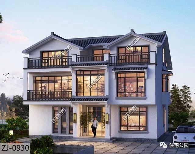 新中式別墅應(yīng)該怎么修建？分享一套12X10米戶型設(shè)計(jì)