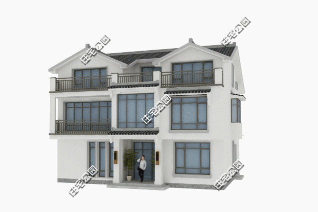 新中式別墅應(yīng)該怎么修建？分享一套12X10米戶型設(shè)計(jì)