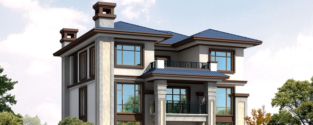 精致美觀2層半農(nóng)村房屋全部圖片，絕對是村里最亮眼的！