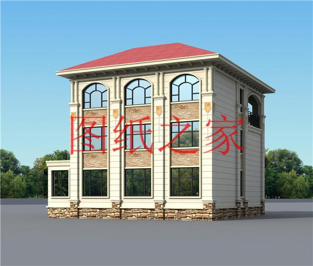 現(xiàn)代風(fēng)三層別墅設(shè)計(jì)圖，13X14米、14X13米的戶型非常接地氣！