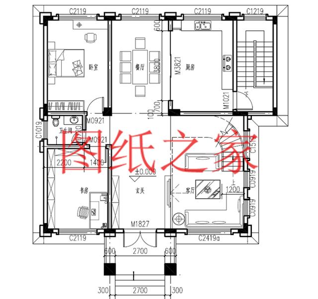 現(xiàn)代風(fēng)三層別墅設(shè)計(jì)圖，13X14米、14X13米的戶型非常接地氣！