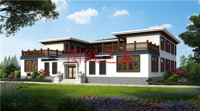 二三百平米大戶型獨棟別墅，第三套是四合院，一般人可建不起！