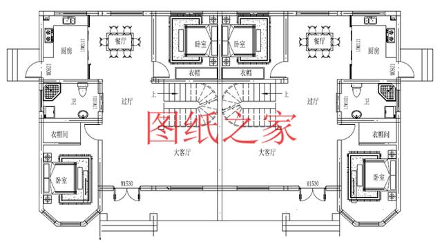 三套單戶占地110平米的雙拼別墅，建成后兄弟倆絕對面子十足！