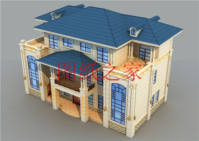 三套單戶占地110平米的雙拼別墅，建成后兄弟倆絕對面子十足！