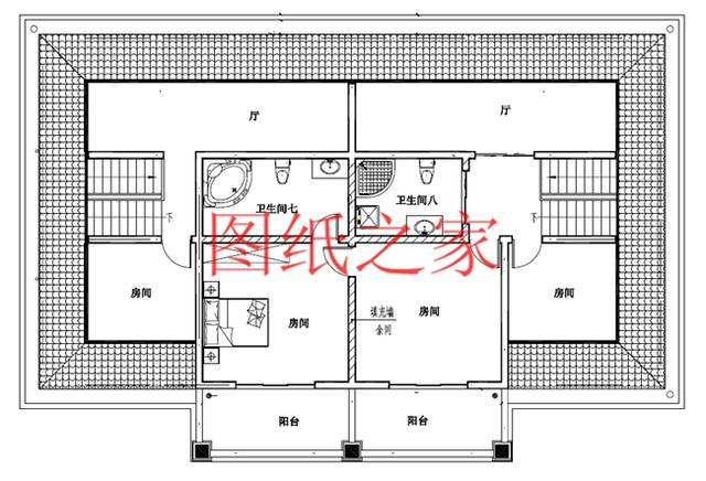 三套單戶占地110平米的雙拼別墅，建成后兄弟倆絕對面子十足！