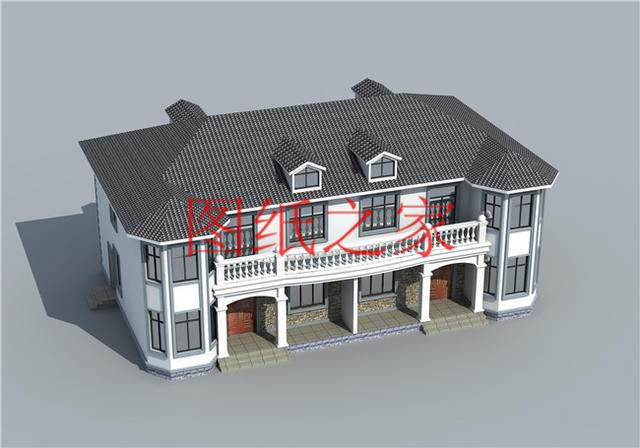 三套單戶占地110平米的雙拼別墅，建成后兄弟倆絕對面子十足！