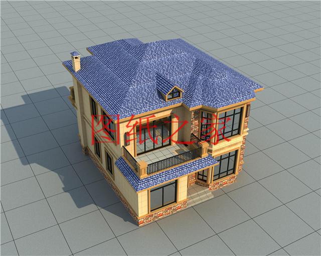 4套100平米左右的二層別墅，美觀大氣、方正實(shí)用，大家都喜歡！