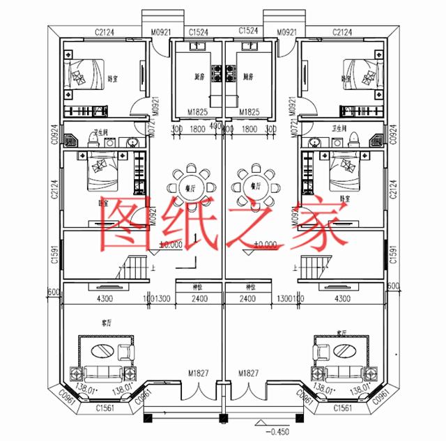 推薦6套三層農(nóng)村雙拼別墅，比獨(dú)棟別墅更加大氣實(shí)惠！